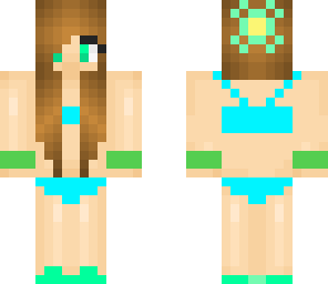 beach girl with a uniqe flower