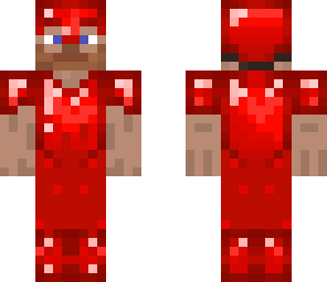 redstone armored steve