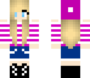 cute pink girl