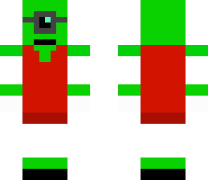 alien with glasses