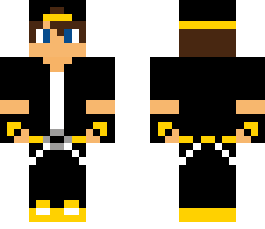 black clothes guy