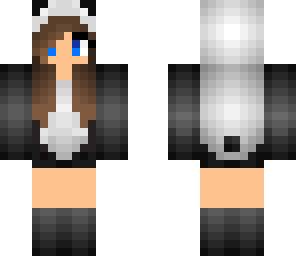 cute panda  girl edit