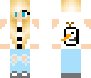 olaf hoodie girl
