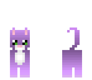 purple cat