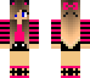 bow kitty girl