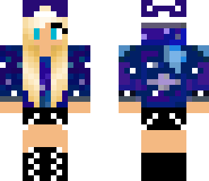 blonde galaxy girl