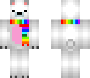 rainbow polar bear