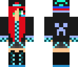 blue girl dj