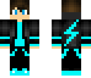 blue lightning hoodie 2