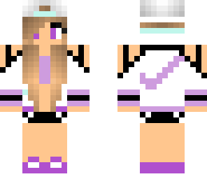 cool purple girl