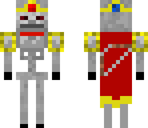 skeleton king red