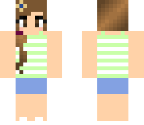 Cute and Ready for the Pool | Minecraft Skin
