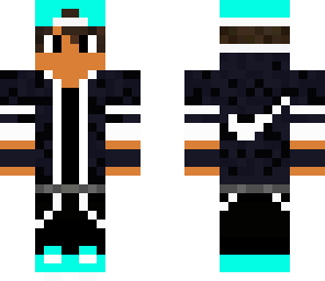 black and aqua nike teen