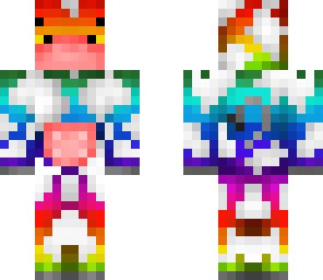 rainbow cow