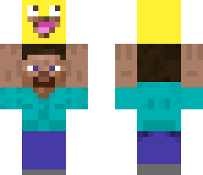 steve holding awesome