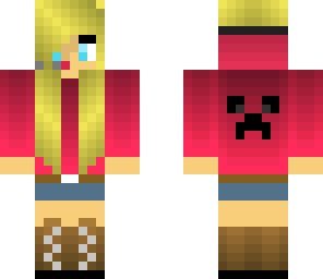 pink creeper girl