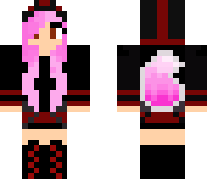 kawaii fox girl color palette swap
