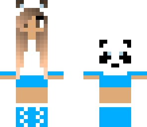 cyan panda