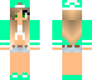 pastel teal tomboy edit