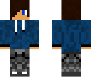 blue headphone boy