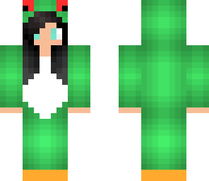 red eyed tree frog girl