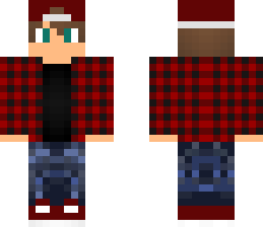flannel boy skin