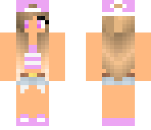 baby-pink pastel twin