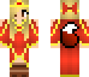 blond fire queen