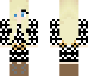 mackenzie with zig zag dress