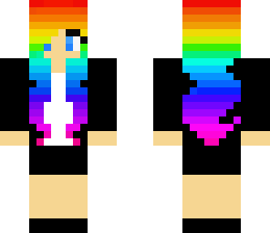 rainbow girl