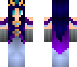 blue hair princess