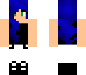 blue woman
