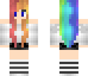 rainbow girl edit