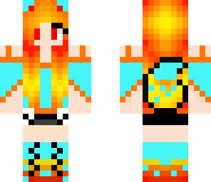 water and lava wolf