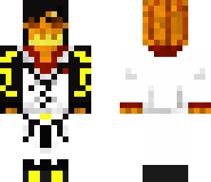 cool pumpkin man