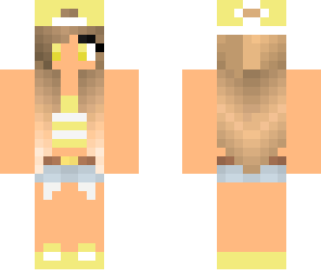 yellow pastel girl twin