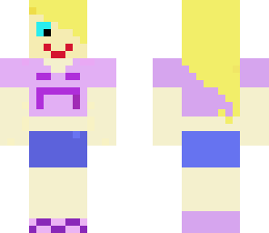 cute creeper summer girl