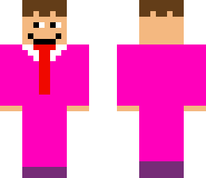 purple suit