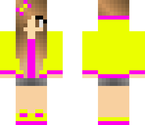 pink and purple girl
