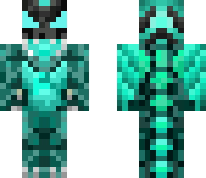blue turquoise dragon 
