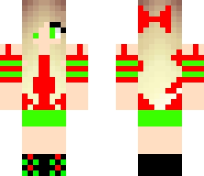 blonde christmas girl