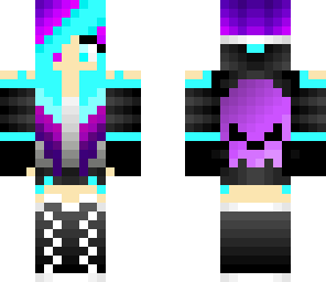cool hair girl