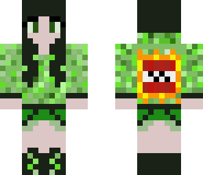 creeper hoodie girl v2