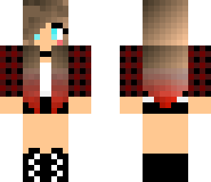 vampire girl with highlights