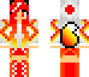 edited fire fox girl