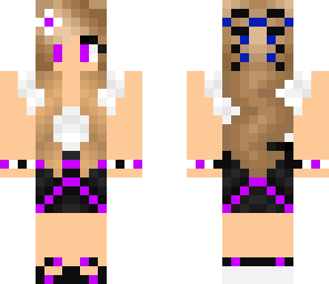 purple and black drees