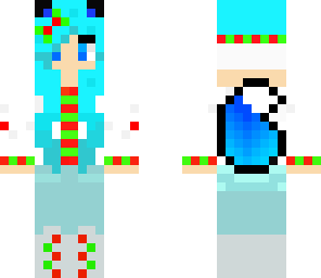x-mas fox girl