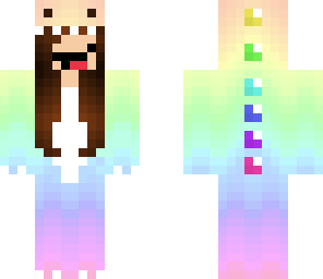 rainbow derp dinosaur girl xd