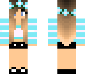 non messed up blue flower girl 