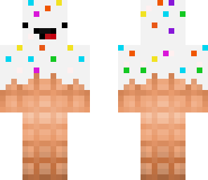 ice cream with extra sprinkles